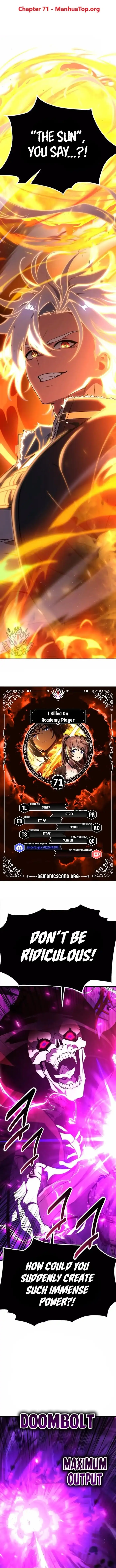 I Killed an Academy Player Chapter 71 image 01_optimized